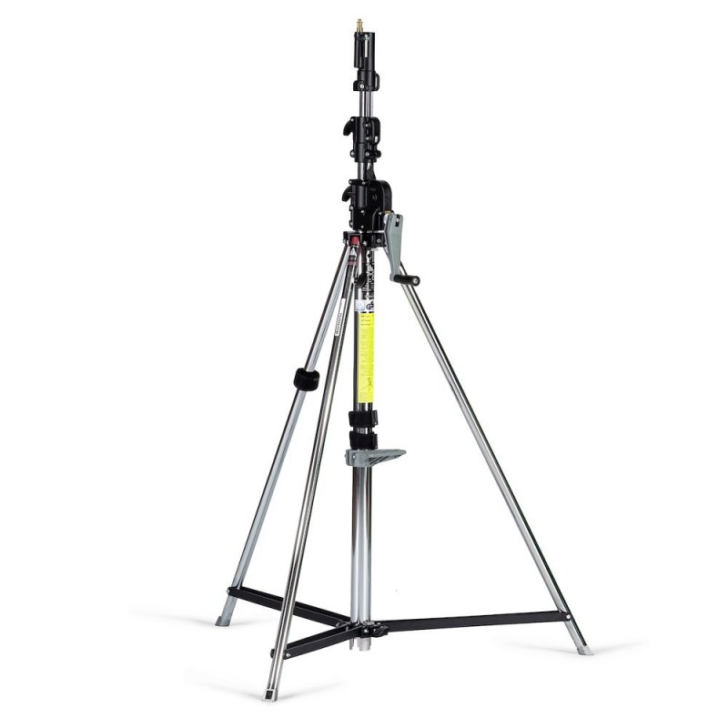Pie de estudio Wind Up, 3 secciones, altura 370 cm