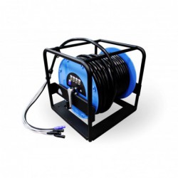 Manguera de 4 CAT.6 F/UTP y cable de corriente