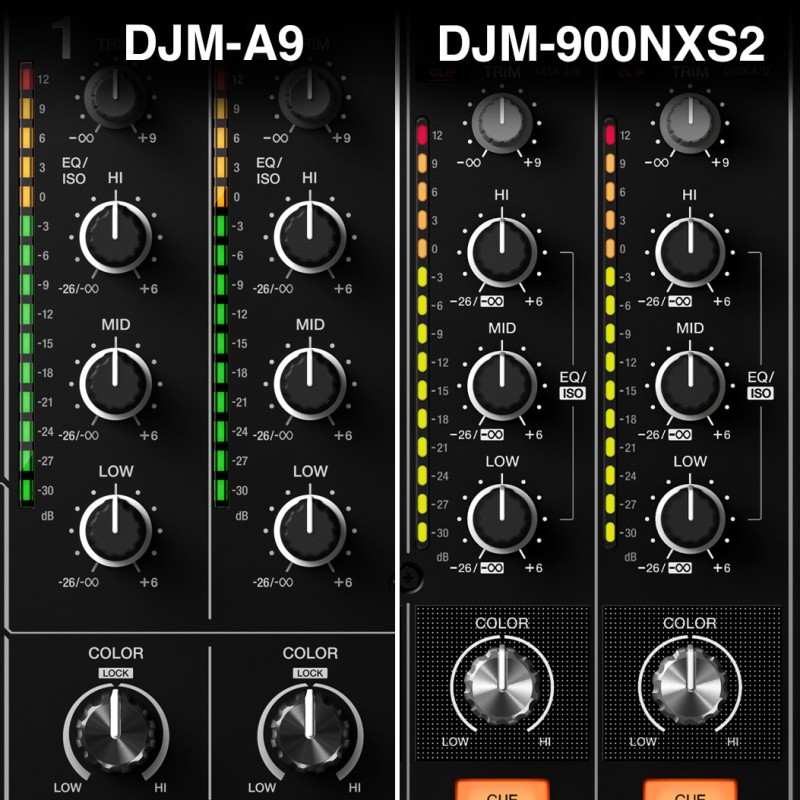 Mesa DJ 4 canales PIONEER DJ DJM A9