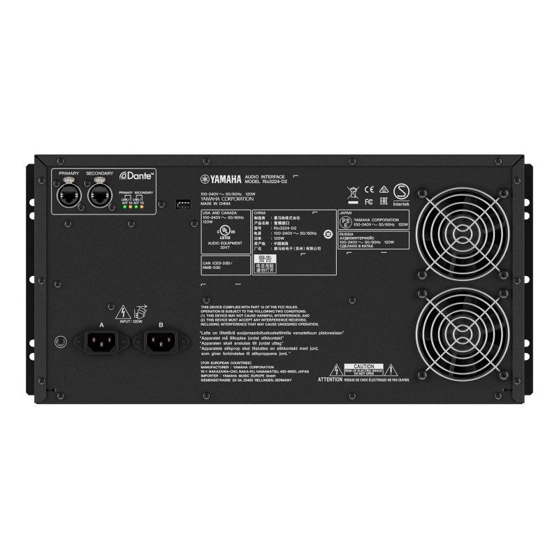 yamaha-rio3224-d2, dante
