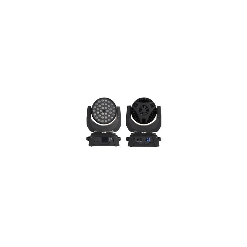Cabeza Móvil Wash Zoom - 36x LED RGBW DE 10W