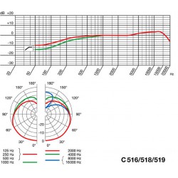 AKG C 519 M micrófono de condensador