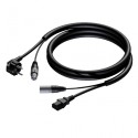 CABLE ALIMENTACIÓN + SEÑAL AUDIO CON CONECTORES 10 M