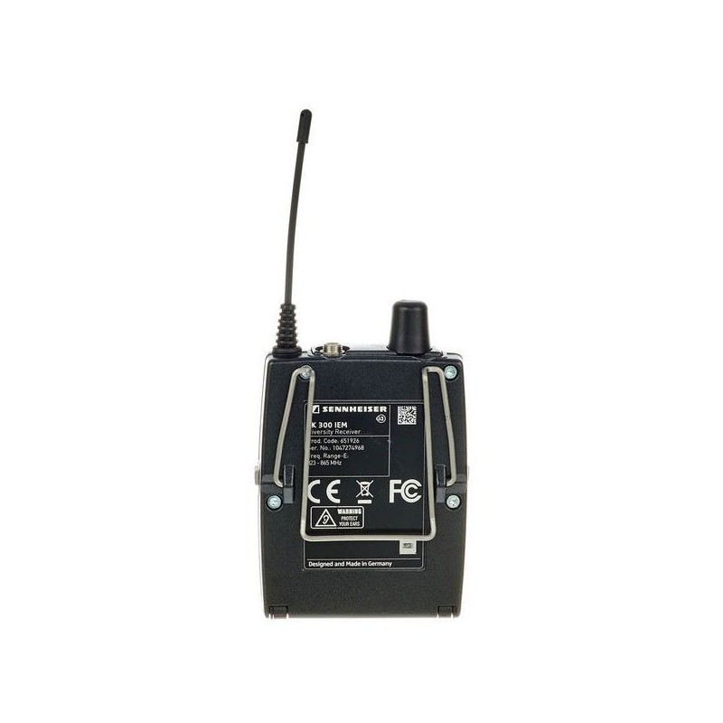 Sennheiser EW 300 IEM G3 E Sistema Inalámbrico de Monitoreo In Ear