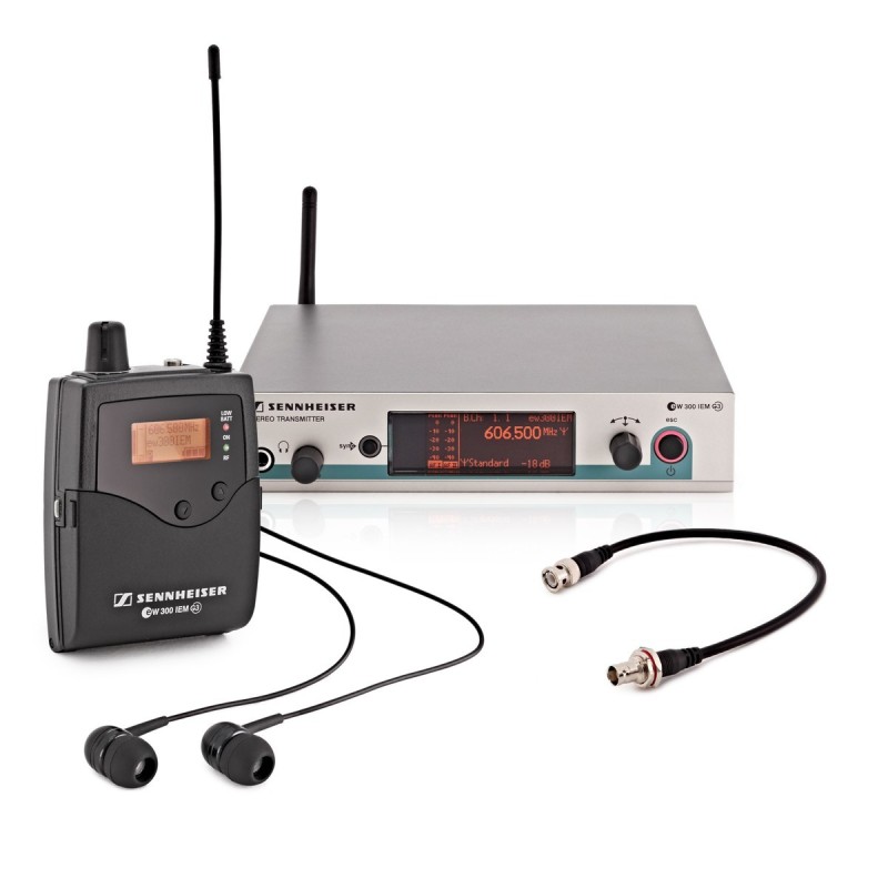 Sennheiser EW 300 IEM G3 E Sistema Inalámbrico de Monitoreo In Ear