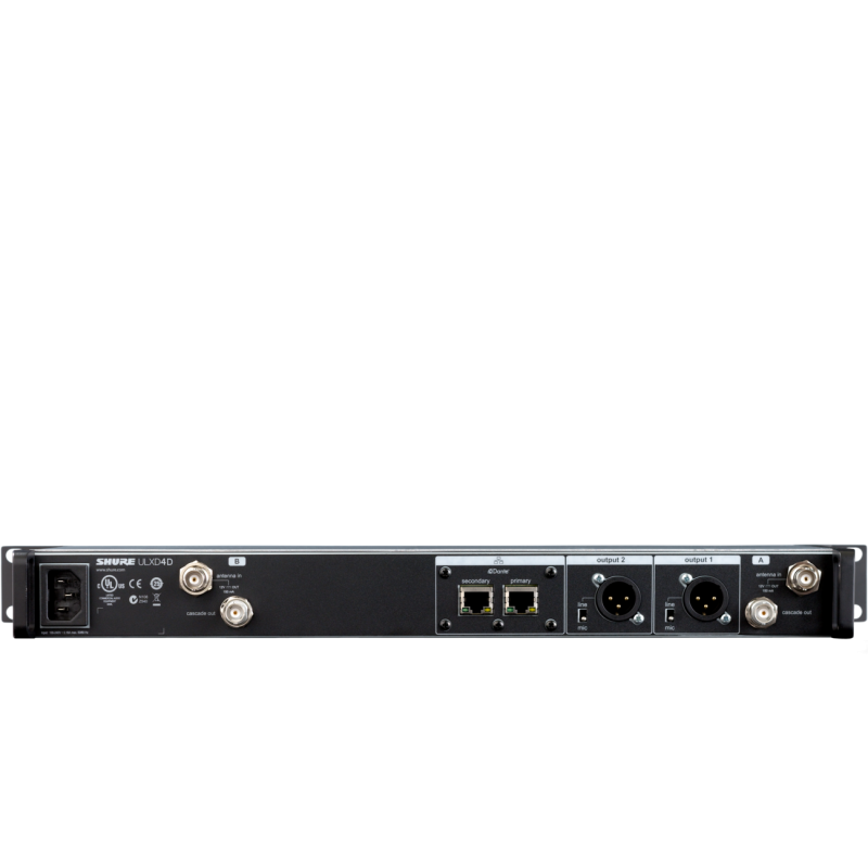 Pack 2 Shure  SHURE ULXD2/SM58 + ULXD4 Inalámbrico Digital  Dual